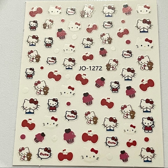 Luxury Designer Logo Fingernail Art Stickers - Picture 3 of 4